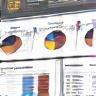 Illustration showing a computer dashboard or online portal